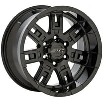 15" Black Sidebiter (R) II Wheel by Mickey Thompson Wheel 90000019380 Fits 1999 Lincoln Continental