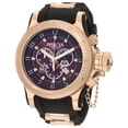 thumbnail image 1 of Invicta Men's 10136 Russian Diver Chronograph Brown Dial Black Rubber Strap Dive Watch, 1 of 4