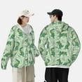 thumbnail image 5 of Picia Cute Dinosaurs in Space Women's Men's UPF 50+ Sun Protection Hoodie Shirt Long Sleeve SPF Fishing Outdoor UV Hiking Lightweight Shirts-Medium, 5 of 9