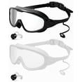 thumbnail image 1 of Gafas de natación Rantizon, 2 unidades, visión amplia, antivaho, UV, para adultos, 1 of 7