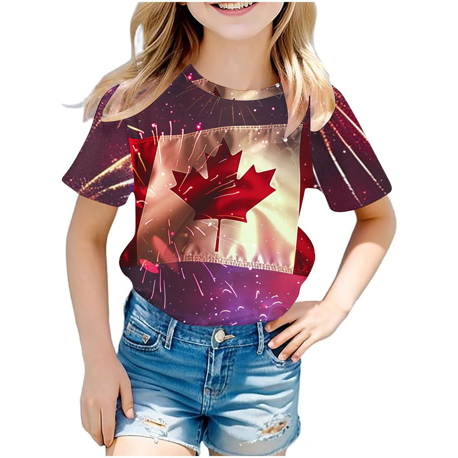Girls short shirts online