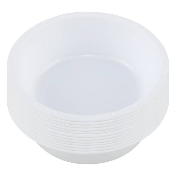 Creative Mark Durable Solvent-Resistant Plastic Paint Water Cup, Pack of 12, Multipurpose Water Cups with Brush Rest for Students, Artists, Teachers, Ideal for Everyday Studio Use - 74ml (2.5oz)