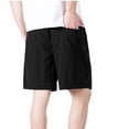thumbnail image 5 of DDAPJ pyju Big and Tall Athletic Shorts for Men Moisture Wicking Workout Gym Shorts Lightweight Drawstring Casual Sweat Shorts with Pockets Black XXXL, 5 of 7