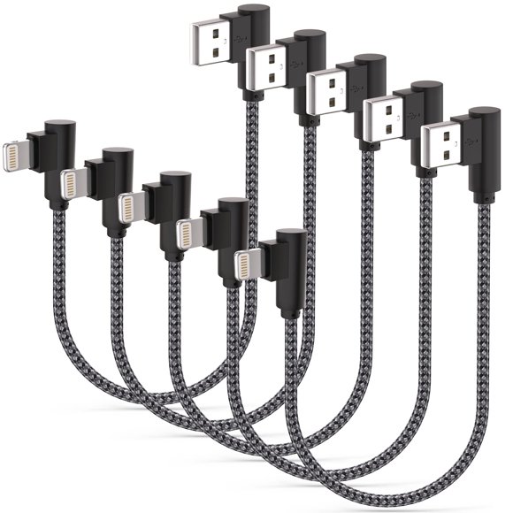 Cable de carga Osecet de 1 pie con certificación MFi para iPhone 14, 13, 12, 11