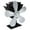 SL, variant on EGNMCR Portable Fan Desk Fan Stove Fan Wood Stove Fan Fireplace Fan Heat-powered Fan With 5 Blades Fireplace fan