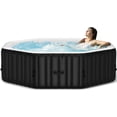thumbnail image 6 of Slsy Hot Tub - 75"L X 75"W X 25"H Inflatable Hot Tub, 4-6 Person Portable Blow Up Hot Tub Square Portable Outdoor Spa with 130 Bubble Jets, Built in Heater Pump, 2 Filter, 6 of 9