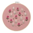 thumbnail image 1 of Binwennn Knitting Needles Double Pointed Knitting Needles Set Knitting Needles Set Interchangeable Full Range of Embroidery Stamped Embroidery Cloth with Floral Kit, 1 of 1