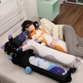 thumbnail image 4 of Almohada larga de felpa con alas para niños, cojín de felpa suave Kawaii para la siesta, cojín cómodo para el hogar, regalo para amigos, 4 of 5
