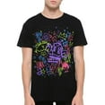 thumbnail image 1 of T-Shirt Graffiti Arcane Jinx, Hommes Femmes-S, 1 of 2