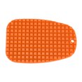 thumbnail image 2 of Base de almohadilla de placa de soporte lateral antideslizante para soporte de motocicleta para Honda (naranja), 2 of 5