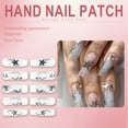 thumbnail image 2 of RAGUPEL 24Pcs Glue on Nails for Women,Hand-Painted Star Square Nails,3D Heart Decoration Stick on Nails,Nail Press Ons for Dating,Party,Taking Pictures,Daily Life,Style3, 2 of 7
