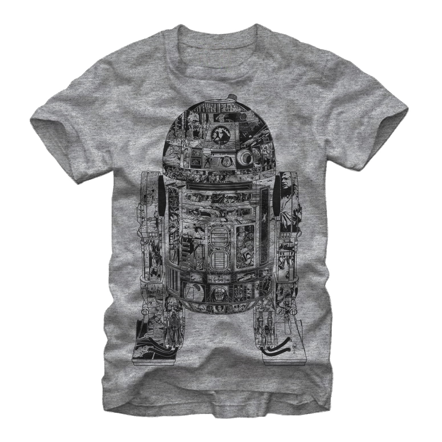 Star Wars Boys' Big R2d2 Pop Comic Sounds Graphic Tee