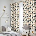 thumbnail image 5 of Blackout Kids Curtains,Dinosaur and Text Off White Pattern Children's Insulated Curtains Set Of 2,Bedroom Essentials,Toddler Room Decor 52"x84", 5 of 5