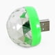 thumbnail image 2 of Bola mágica de discoteca con USB, miniluz de cristal colorida para fiesta, teléfono móvil, escenario, control por voz RGB, atmósfera de coche, luz de DJ, 2 of 3