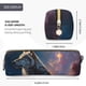 thumbnail image 3 of Easygdp Night Sky Wolf para Estuche de Lápices de Cuero, Estuche de Papelería de Cuero, Estuche de Gran Capacidad con Cremallera, 3 of 7