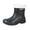 Black, variant on Waterproof Fleece Lined Boots Snow Weather Travel Shoes, Warm Insulation Muddy Boots Outdoor Yard Work Wear,Plush Rain Shoes Cold Weather Commuting, Protective Heavy Duty Footwear Rainy Walk, White 7