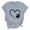 Gray, variant on Goodtrade8 Valentines Shirts Womens Plus Size Love Valentines Women Graphic Pullover for Girlfriend Short Sleeve Womens Tops