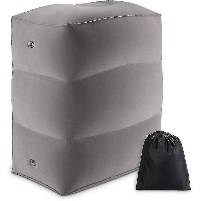 Almohada inflable de viaje fácil y conveniente para uso en hoteles para acampar