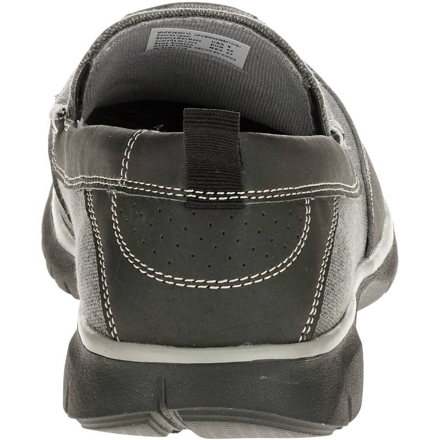 faded glory men's canvas slip on shoe