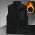 thumbnail image 4 of LIaqionyy Big and Tall Vest for Mens Fleece Lined Sleeveless Jacket Warm Winter Outerwear with Pocket, 4 of 7