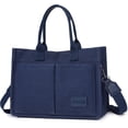 thumbnail image 1 of LHSHID Canvas Tote Bag for Women,Laptop Bag Work Tote Bag Women Crossbody Purse Handbag Shoulder Travel Messenger Gym Tote, 1 of 6