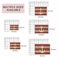 thumbnail image 6 of Nautical Anchor Outdoor Rug 5x7 Ft, Non Slip Washable Area Rug, Red Beige Rretro Wooden Board Textures Patio Rugs Carpet Runner, Large Floor Mat for Indoor/Outdoor Deck Porch Camping, 6 of 8