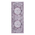 thumbnail image 3 of Unique Loom Yara Collection Area Rug - Nayer (2' x 5' Runner Pink Ivory/Gray), 3 of 7
