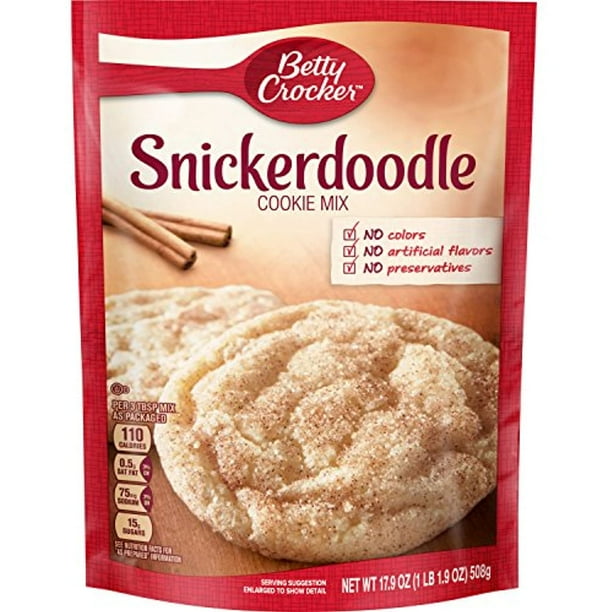Betty Crocker Snickerdoodle Cookie Mix, 17.9 Oz (Pack Of 10)