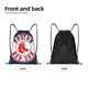 thumbnail image 5 of Bolsa con cordón Boston Classic, plegable, para deportes, fitness, unisex, bolsa de viaje para deportes de playa, pequeña, 5 of 8
