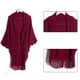 thumbnail image 3 of Poncho cálido con frente abierto para mujer, chales con bloques de color, cárdigan de invierno, ponchos para mujer, 3 of 5