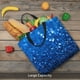 thumbnail image 5 of Easygdp A Blue Glitter Bolsa Tote para Mujer, Bolso de Hombro para Trabajo, Playa, Viajes, Compras y Supermercado, 5 of 7