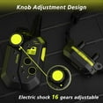thumbnail image 5 of PATPET Dog Training collar, 3000 ft Range 16 Training Levels Dog Shock Collar with Remote Control(15-150lbs) Waterproof 100% Safe E Collar for Large Breed for Dogs Black and Green, 5 of 5
