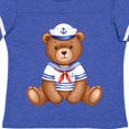 thumbnail image 4 of Inktastic Adorable Sailor Bear Nautical Theme Boys or Girls Toddler T-Shirt, 4 of 5