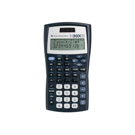 Texas Instruments TI-30X IIS - Scientific calculator - 10 digits + 2 exponents - solar panel, (Best Scientific Calculator App Android)