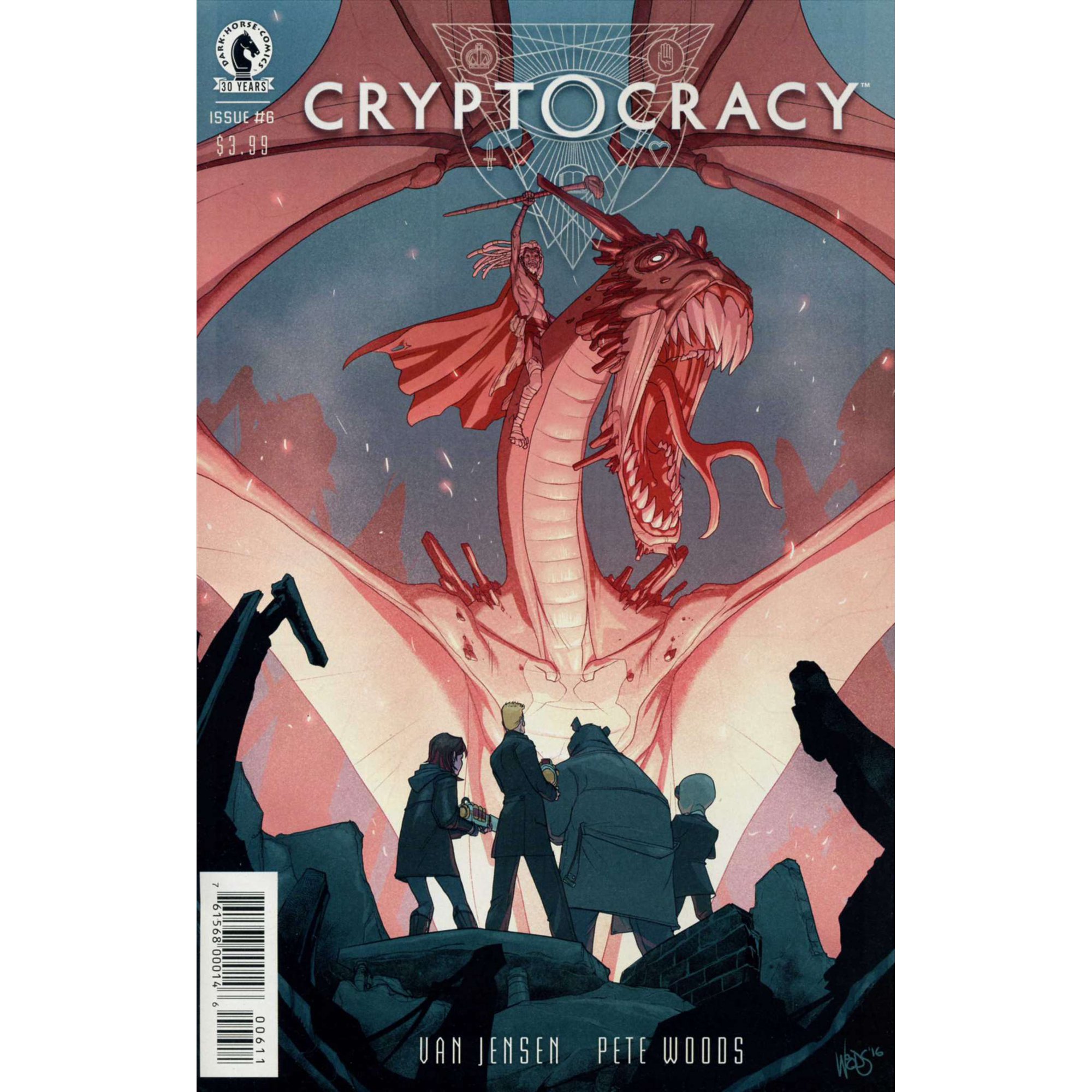 Cryptocracy #6 VF ; Dark Horse Comic Book