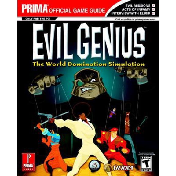 Pre-Owned Evil Genius (Prima's Official Strategy Guide) (Paperback) 0761545808 9780761545804