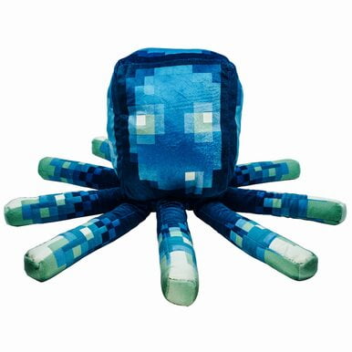 Glow Squid Glow In The Dark Minecraft Pillow Buddy Walmart Com Walmart Com