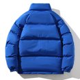 thumbnail image 6 of Xysaqa Men's Warm Thicken Fleeces Lined Jacket Full Zip Winter Coat Parkas Puffer Jacket Casual Windproof M-5XL（Available in Big & Tall), 6 of 9