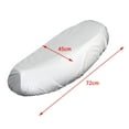 thumbnail image 3 of Miulika Housse de Siège de Moto Imperméable pour Scooters Housse de Protection Élastique, 3 of 9