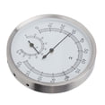 thumbnail image 1 of Room , 10 To 120 Durable Strict Control Temperature Stainless Steel Indoor Thermo-Hygrometer, 2-In-1 Fine Scale For  Room, 1 of 8