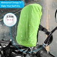 thumbnail image 4 of Motorcycle Phone Mount Waterproof 360°Rotation Motorbike Phone Holder with Rain Cover, Adjustable Motorcycle Mirror Phone Mount Compatible with Smartphone Up to 6.5 Inch (Deep Black), 4 of 5