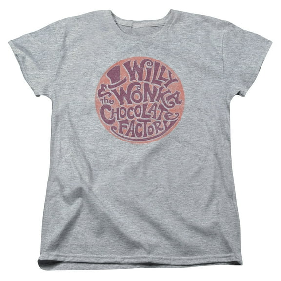 Willy Wonka And The Chocolate Factory - Circle Logo - Women's Short Sleeve Shirt - X-Large