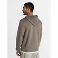 thumbnail image 4 of Athletic Works Men's and Big Men's Fleece Zip Hoodie Sweatshirt, Size S-5XLT, 4 of 6