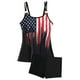 thumbnail image 4 of WILLBEST Trajes de Baño Mujer Con Falda Conjunto de Traje de Baño Tankini Con Estampado Floral Para Mujer Traje de Baño de Bikini de Cintura Alta Con Falda Para Actividades Acuáticas de Verano, 4 of 8