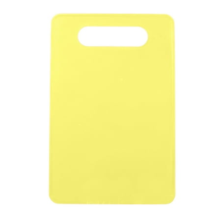 

Follure Environmentally Friendly Color Plastic Non-Slip Cutting Board Kitche Yellow
