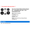 thumbnail image 2 of Rear Drum Brake Wheel Cylinder Repair Kit - Compatible with 1956 - 1957 International S120 - Raybestos, 2 of 2