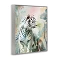 thumbnail image 2 of Stupell Industries Coastal Soft Gazing Tiger Gray Framed Giclee Art, 16 x 20, by Kim Allen, 2 of 7