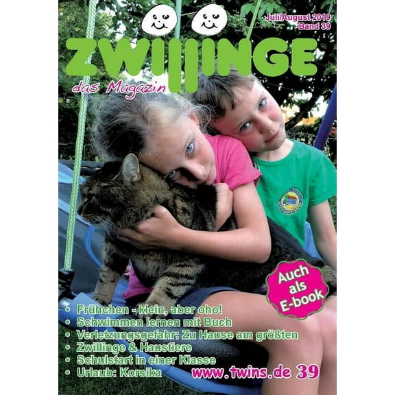 Zwillinge - das Magazin Juli/August 2019, (Paperback)