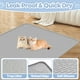 thumbnail image 3 of Alfombrilla de silicona para gatos Bartuke extra grande, 40 x 28 cm, color gris, 3 of 7