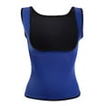 thumbnail image 2 of ZOELNIC Women Sweat Sauna Neoprene Waist Trainer Hot Slimming Sauna Vest Tummy Control Body Shaper for Weight Loss, 2 of 6